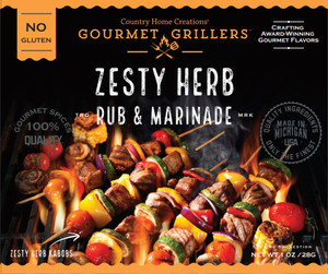 Gourmet Griller- Zesty Herb Rub & Marinade