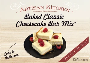 Artisan Kitchen- Baked Classic Cheesecake Bar Mix