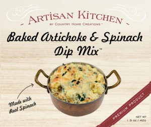 Artisan Kitchen- Baked Artichoke & Spinach Dip Mix