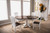 EXTENSION TABLE-WORMY MAPLE-48" ROUND SHAKER PEDESTAL EXTENSION TABLE W/2 LEAVES EXTENSION TABLE-WORMY MAPLE-48" ROUND SHAKER PEDESTAL EXTENSION TABLE W/2 LEAVES