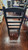 COUNTRY LADDERBACK SIDE CHAIR-MICHAEL'S CHERRY/BLACK