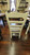 COUNTRY LADDER BACK CHAIR-KONA/DOVE WHITE (MAPLE WOOD)
