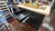 BUTCHER BLOCK ISLAND, GL-BLACK/BLACK