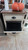 TRASH CABINET W/DRAWER-SPECIAL WALNUT/ANTIQUE SLATE