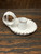 CHAMBERSTICK CANDLEHOLDER IN RUSTIC WHITE