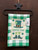 ST PATTY TOWEL W/ HANGER_LEPRECHAUNS WELCOME