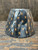 LAMP SHADE-12" -BLUE W/BROWN STARS