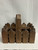 PICKET TOTE LATH SM 8" NO PNT PICKET TOTE LATH SM 8" NO PNT