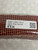 FABRIC STRIP-TAN/RED PLAID FABRIC STRIP-TAN/RED PLAID