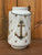 Jar w/ Anchor on Side 12"