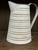 PITCHER WHITE & YELLOW 13.75" PITCHER WHITE & YELLOW 13.75"