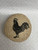 Sawyer Mill Charcoal Poultry Jute Coaster Set 1 of 6 Sawyer Mill Charcoal Poultry Jute Coaster Set 1 of 6