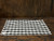 BUFFALO PLAID WOVEN PLACEMAT-BLACK & WHITE