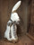 LARGE PRIMITIVE BUNNY-WHITE