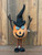 HERMAN-PRIMITIVE WITCH HAT PUMPKIN DOLL