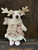 Pink Reindeer in Dress Ornament