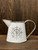 SNOWFLAKE WATERING CAN 8X4X5.4