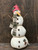 20 FABRIC SNOWMAN STANDING W/ RED HAT
