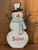 10" Polyresin Snowman with Believe
