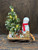 GIL'S SLED_LIGHTED TREE & SNOWMAN ON SLED GIL'S SLED_LIGHTED TREE & SNOWMAN ON SLED