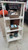 4' STEP LADDER SHELF-CREAM/CREAM
