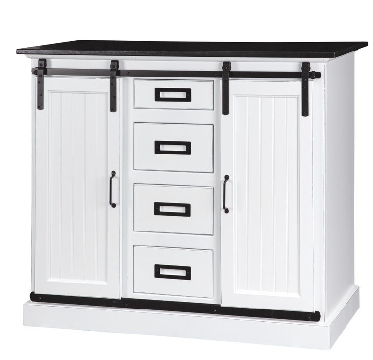 50" BARN DOOR DRESSER