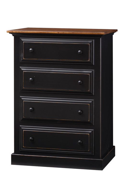 4 DRAWER CHEST OF DRAWERS