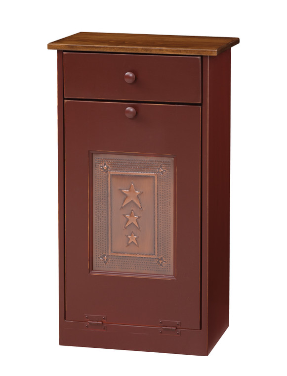 TRASH BIN CABINET W/TIN