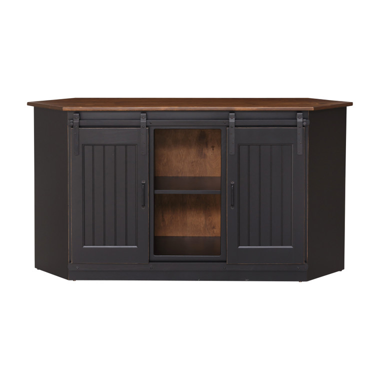 60" CORNER TV BARN DOOR