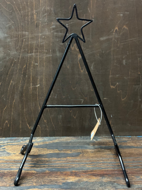 EASEL PLATE STAND LG STAR EX