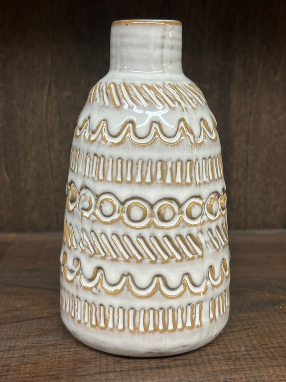 BOHO CERAMIC VASE 3 "X6 "