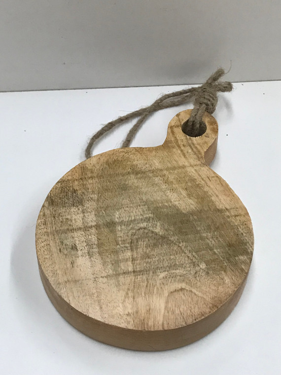 WOOD CUTTING BOARD SM 7" PD