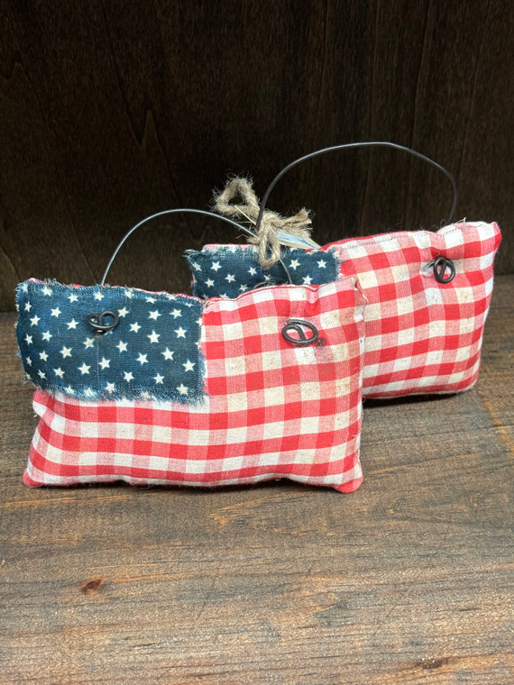 PAIR OF FLAGS