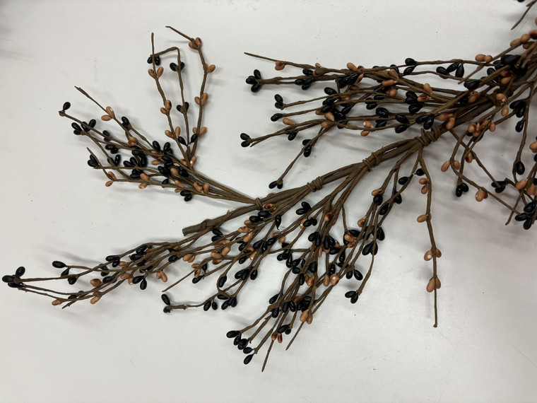 55 BERRY GARLAND_BLACK/BUTTER