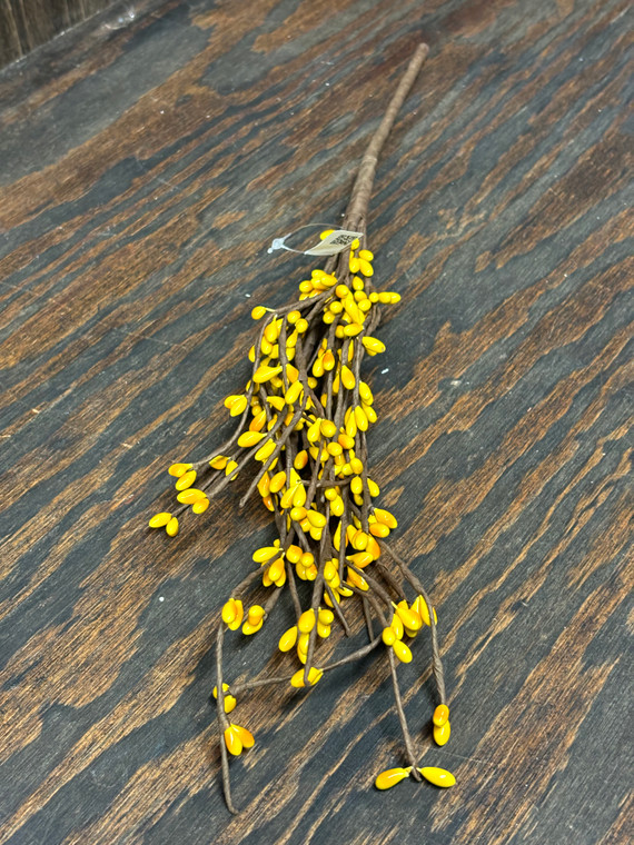 PIP BERRY SPRAY, 18"-YELLOW