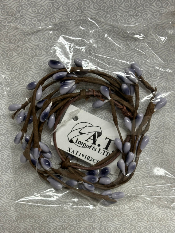 PIP BERRY CANDLE RING 1.5"-PURPLE