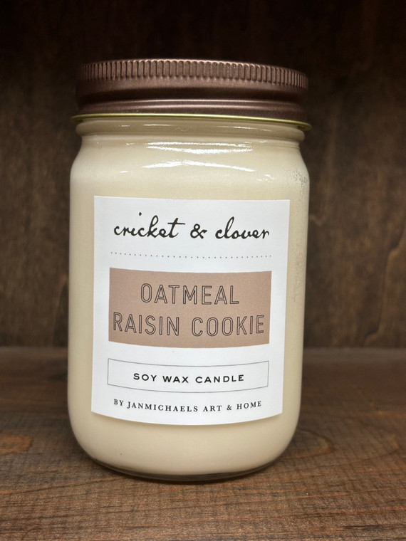OATMEAL RAISIN COOKIE  8oz Candle