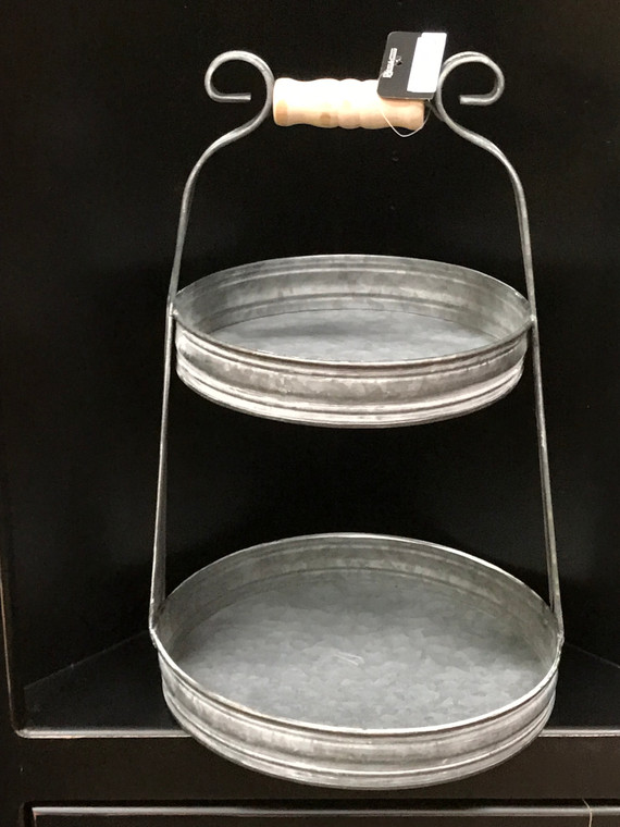 TIN DOUBLE DISPLAY 9.5"x15"
