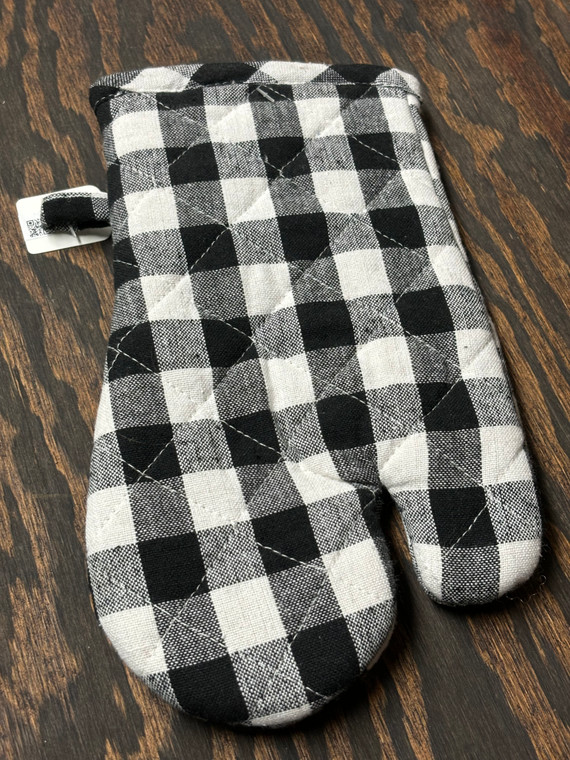 BUFFALO PLAID OM & PH_BLACK POT HOLDER