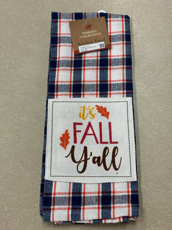 TEA TOWEL, WOVEN FALL