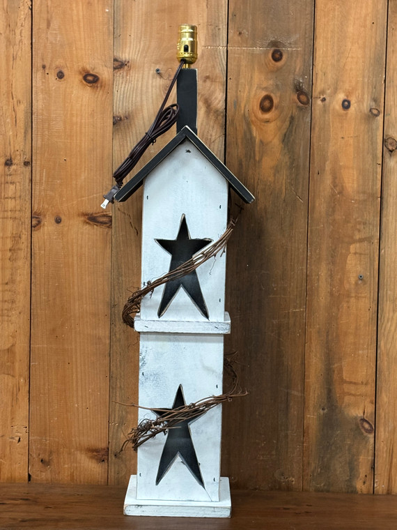 2 STAR LAMP-WHITE