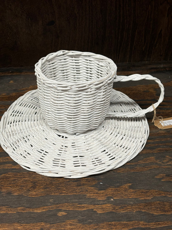 WICKER TEA CUP