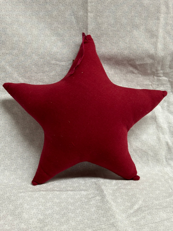 RED FABRIC STAR