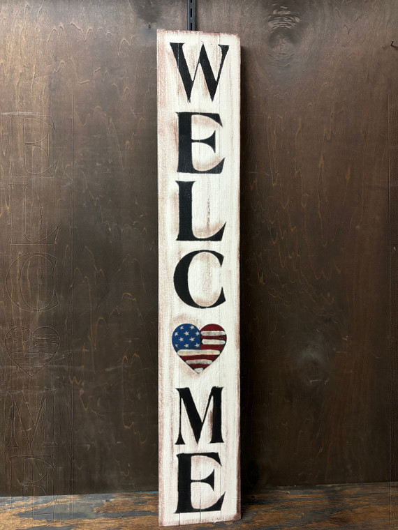 LATH SIGN LARGE_WELCOME