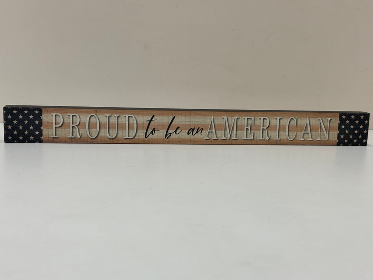 Proud to be an American