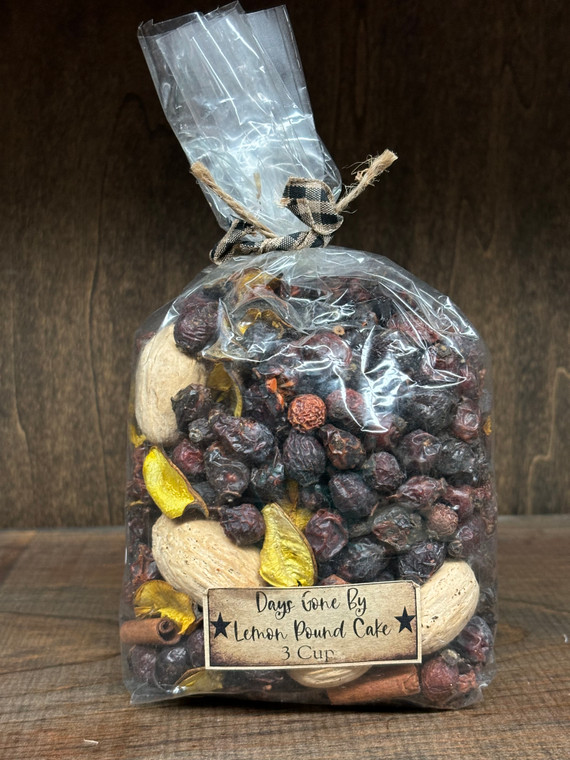 POTPURRI-DAYS GONE BY LEMON POUND CAKE