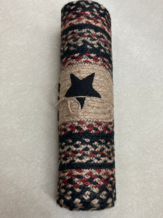 Colonial Star Jute Oval Runner 13x48