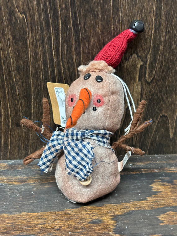 6" Felt Snowman, 3 Styles 6" Felt Snowman, 3 Styles