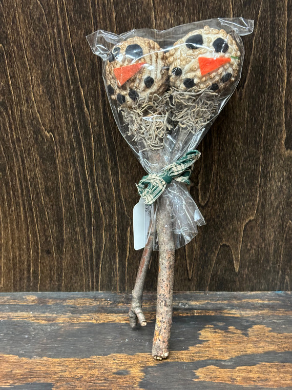 _PRIM SNOWMAN HEAD ON STICK-PK2