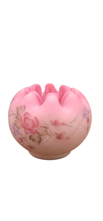 DIAMOND OPTIC ROSE 5 BOWL FENTON